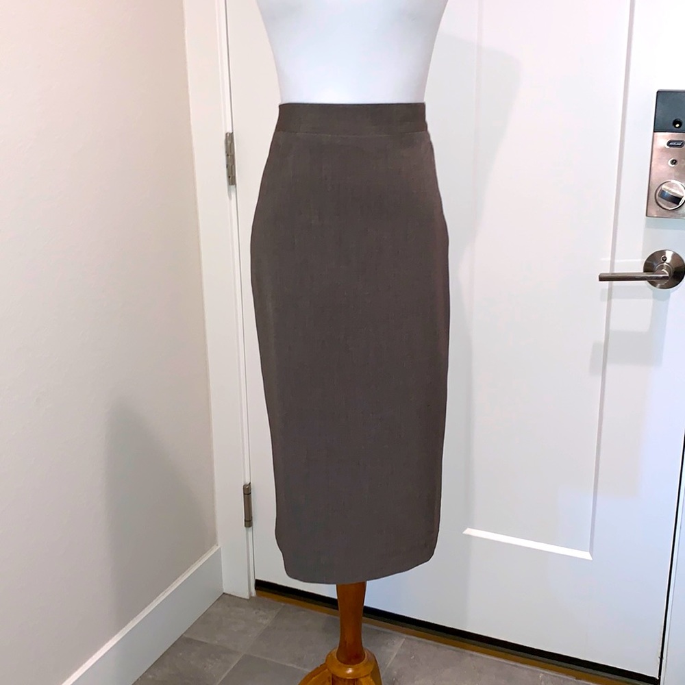 NWOT Covington Brown Skirt